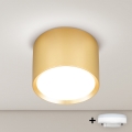 Brilagi - LED RGB+CCT Ρυθμιζόμενο σποτ SMOOTH 1xGX53/14W/230V 2700-6500K Wi-Fi Tuya χρυσό