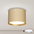 Brilagi - LED RGB+CCT ρυθμιζόμενο σποτ STRIPY 1xGX53/14W/230V 2700-6500K Wi-Fi Tuya χρυσό