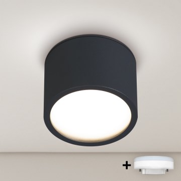 BRILAGI - LED RGB+CCT Ρυθμιζόμενο σποτ μπάνιου SMOOTH1xGX53/14W/230V 60x82 mm 2700-6500K Wi-Fi Tuya μαύρο IP54