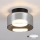 Brilagi - LED RGB+CCT Ρυθμιζόμενο εντοιχισμένο φωτιστικό οροφής AURA LUX 1xGX53/14W/230V 2700-6500K Wi-Fi Tuya μαύρο/καπνιστό