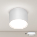 Brilagi - LED RGB+CCT Ρυθμιζόμενο εντοιχισμένο σποτ SMOOTH 1xGX53/14W/230V 2700-6500K Wi-Fi Tuya λευκό