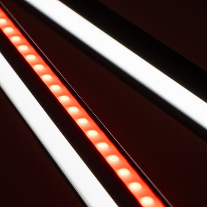 Brilagi - LED RGBTW ρυθμιζόμενη επιτραπέζια λάμπα με έλεγχο αφής και κλιπ VARIO LED/18W/230V 3000-6500K CRI 96 μαύρη