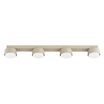 Brilagi - Ρυθμιζόμενο LED RGB+CCT σποτ MONO 4xGX53/14W/230V 2700-6500K Wi-Fi Tuya μπεζ