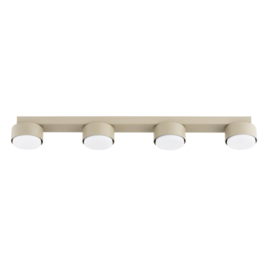 Brilagi - Ρυθμιζόμενο LED RGB+CCT σποτ MONO 4xGX53/14W/230V 2700-6500K Wi-Fi Tuya μπεζ