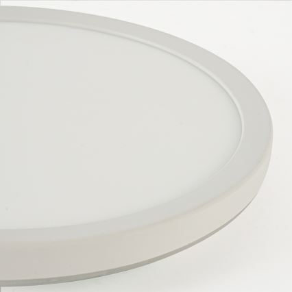 Brilagi - LED RGBW ρυθμιζόμενο φωτιστικό οροφής ULTRA SLIM LED/18W/230V 2700–6500K Ø 30 cm λευκό + τηλεχειριστήριο