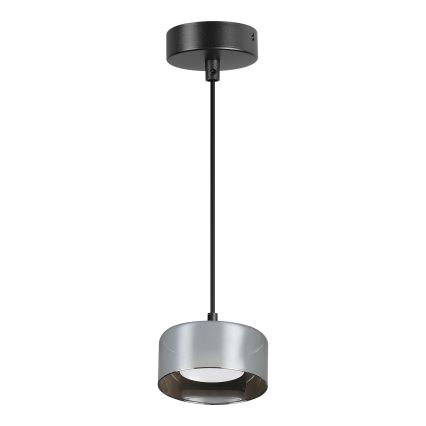 Brilagi - LED RGB+CCT Ρυθμιζόμενο κρεμαστό φωτιστικό σε καλώδιο AURA LUX 1xGX53/14W/230V 2700-6500K Wi-Fi Tuya μαύρο/καπνιστό