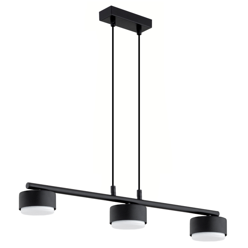 Brilagi - LED RGB+CCT Ρυθμιζόμενο κρεμαστό φωτιστικό με καλώδιο ανάρτησης MONO 3xGX53/14W/230V 2700-6500K Wi-Fi Tuya μαύρο