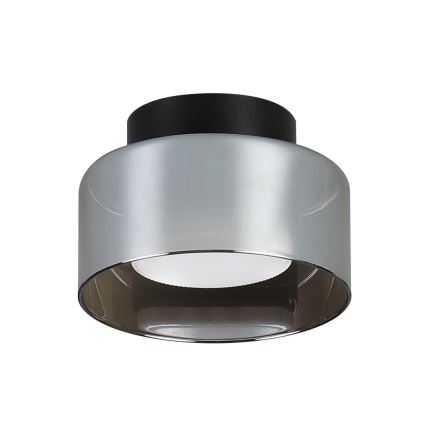 Brilagi - LED RGB+CCT Ρυθμιζόμενο σποτ οροφής AURA LUX 1xGX53/14W/230V 2700-6500K Wi-Fi Tuya μαύρο/καπνιστό