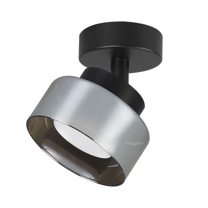 Brilagi - LED RGB+CCT ρυθμιζόμενο σποτ AURA LUX 1xGX53/14W/230V 2700-6500K Wi‑Fi Tuya μαύρο/καπνιστό