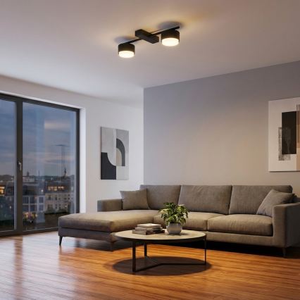 Brilagi - LED RGB+CCT Ρυθμιζόμενο σποτ MONO 2xGX53/14W/230V 2700-6500K Wi-Fi Tuya μαύρο