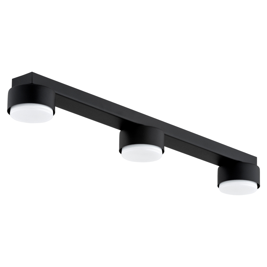 Brilagi - LED RGB+CCT ρυθμιζόμενο σποτ MONO 3xGX53/14W/230V 2700-6500K Wi-Fi Tuya μαύρο