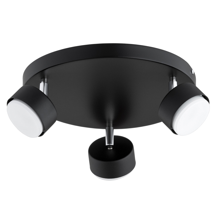 Brilagi - LED RGB+CCT ρυθμιζόμενο σποτ MONO 3xGX53/14W/230V 2700-6500K Wi-Fi Tuya μαύρο