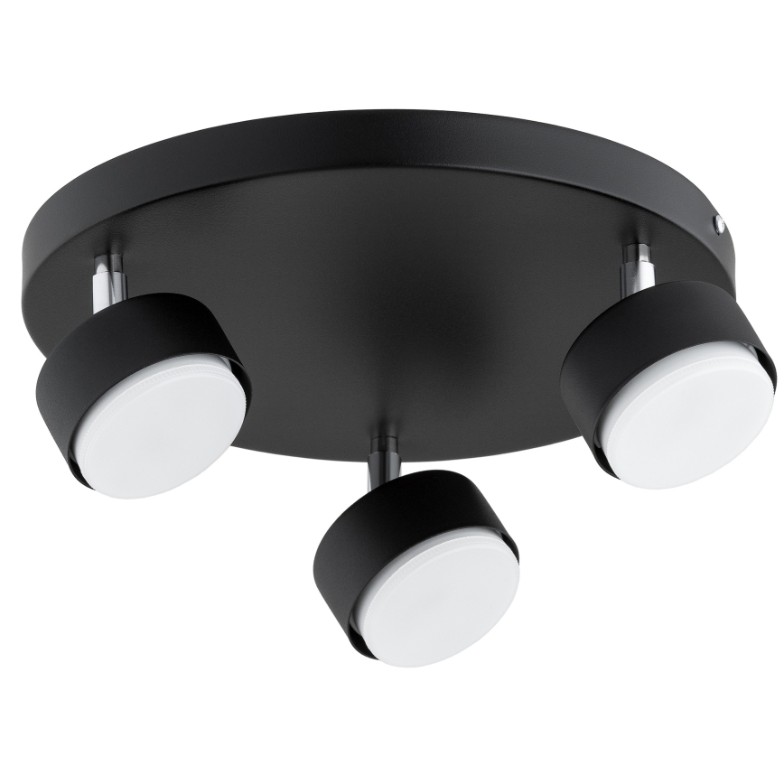 Brilagi - LED RGB+CCT ρυθμιζόμενο σποτ MONO 3xGX53/14W/230V 2700-6500K Wi-Fi Tuya μαύρο