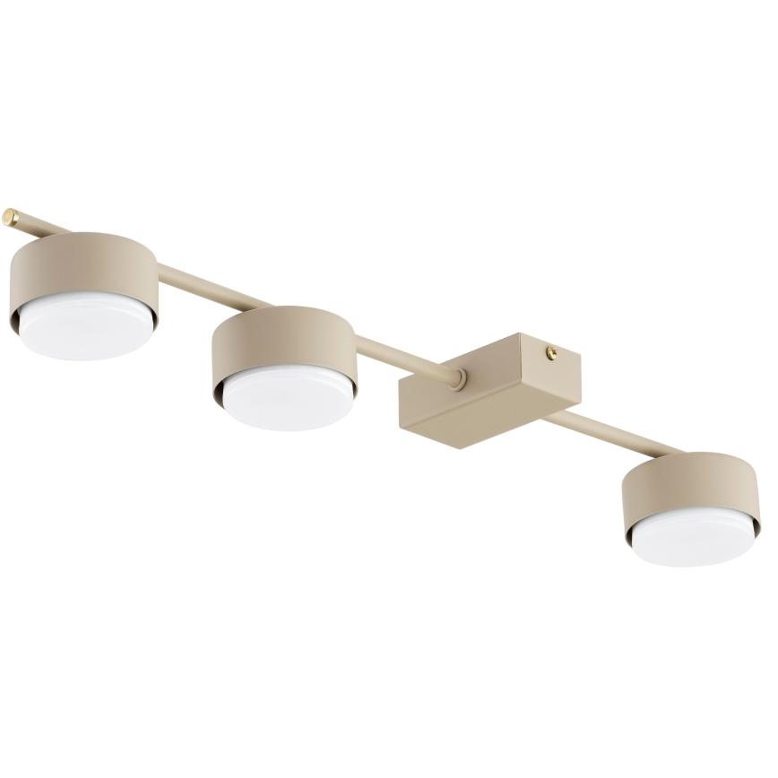 Brilagi - LED RGB+CCT Ρυθμιζόμενο σποτ MONO 3xGX53/14W/230V 2700-6500K Wi-Fi Tuya μπεζ