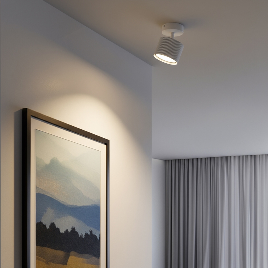 Brilagi - LED RGB+CCT Ρυθμιζόμενο σποτ STRIPY 1xGX53/14W/230V 2700-6500K Wi-Fi Tuya λευκό