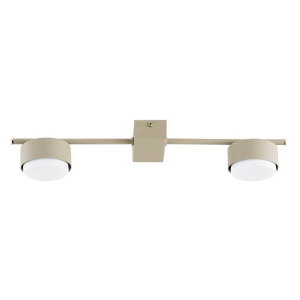 Brilagi - LED RGB+CCT Ρυθμιζόμενο σποτ φωτιστικό MONO 2xGX53/14W/230V 2700-6500K Wi-Fi Tuya μπεζ