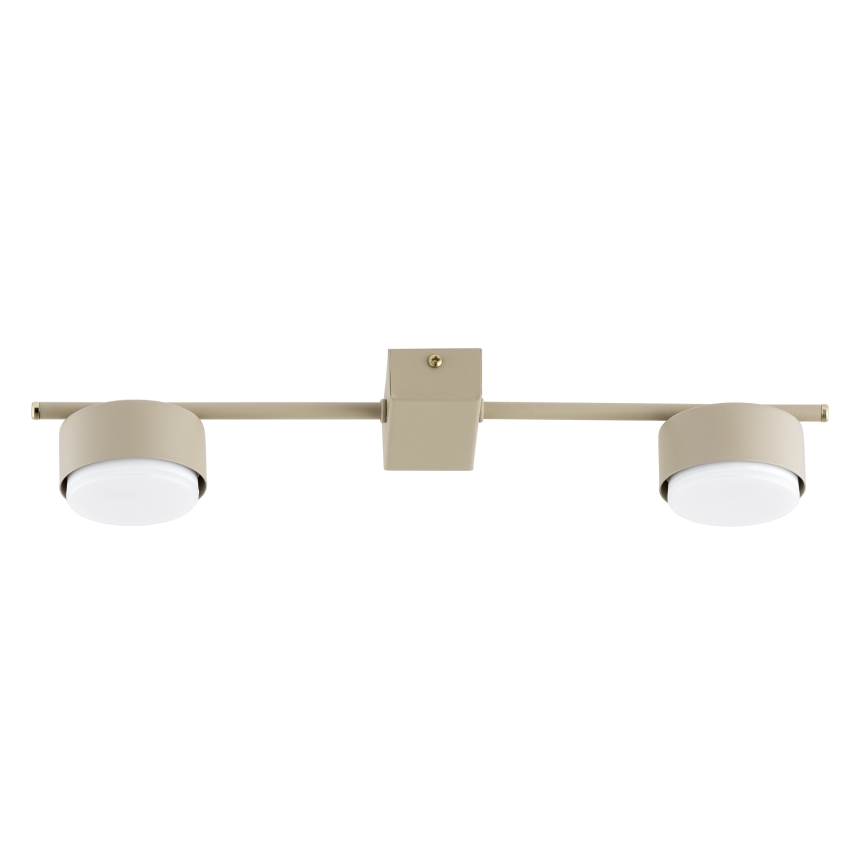Brilagi - LED RGB+CCT Ρυθμιζόμενο σποτ φωτιστικό MONO 2xGX53/14W/230V 2700-6500K Wi-Fi Tuya μπεζ