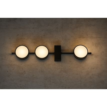 Brilagi - LED RGB+CCT Ρυθμιζόμενο σποτ MONO 3xGX53/14W/230V 2700-6500K Wi-Fi Tuya μαύρο