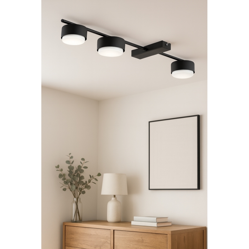 Brilagi - LED RGB+CCT Ρυθμιζόμενο σποτ MONO 3xGX53/14W/230V 2700-6500K Wi-Fi Tuya μαύρο