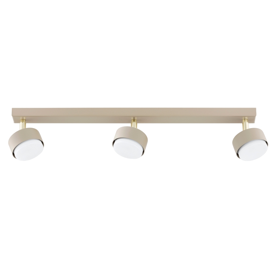 Brilagi - LED RGB+CCT Ρυθμιζόμενο σποτ MONO 3xGX53/14W/230V 2700-6500K Wi-Fi Tuya μπεζ