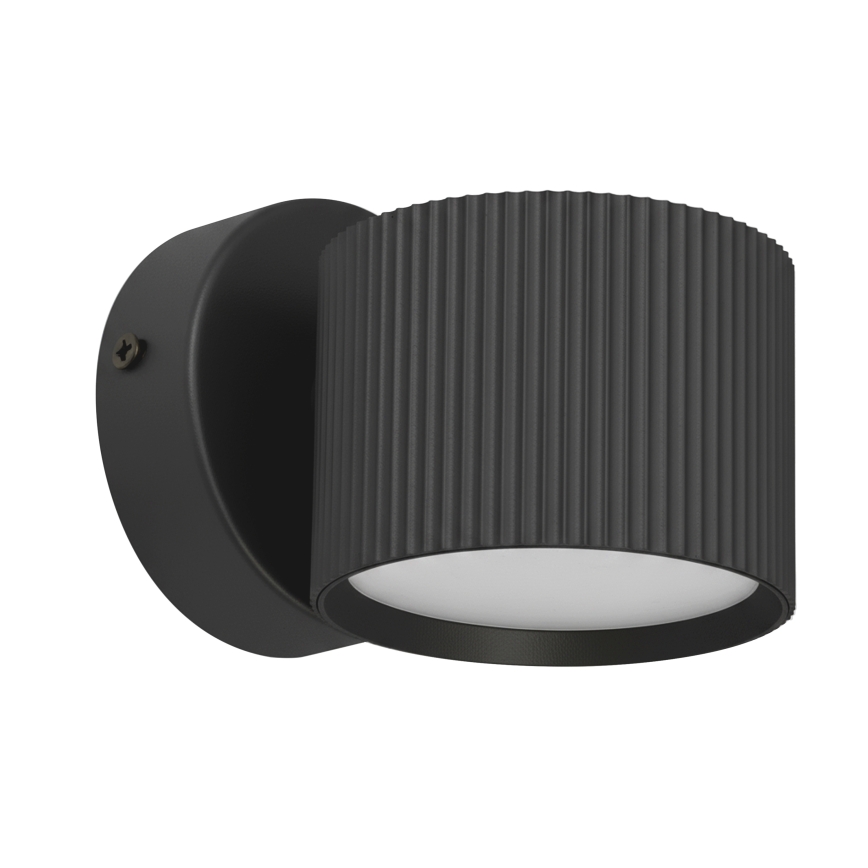 Brilagi - LED RGB+CCT Ρυθμιζόμενο επιτοίχιο σποτ STRIPY 1xGX53/14W/230V 2700-6500K Wi-Fi Tuya μαύρο