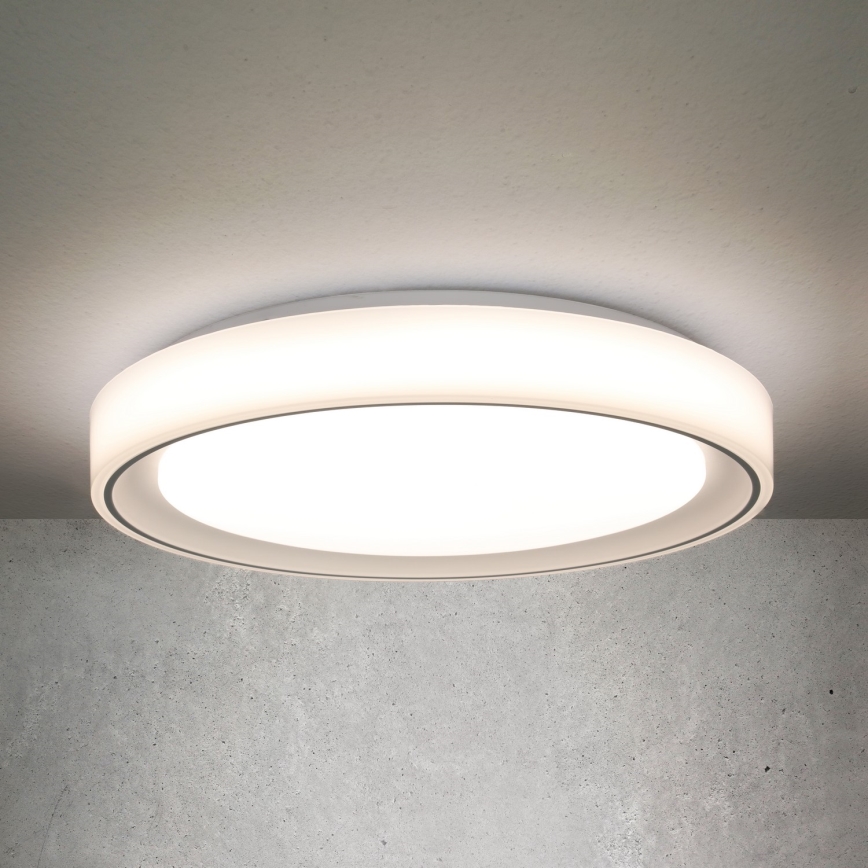 Brilagi - LED RGB dimmable φωτιστικό οροφής FLOCO LED/30W/230V 3000-6500K Wi-Fi Tuya + LED/6W + τηλεχειριστήριο