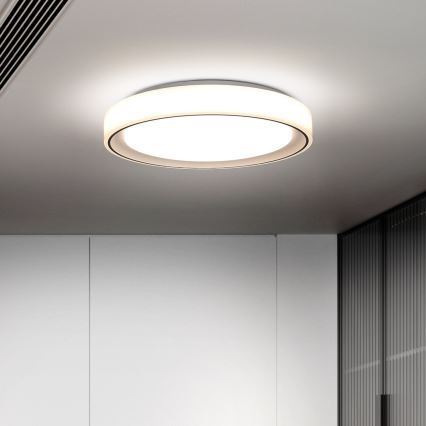 Brilagi - LED RGB dimmable φωτιστικό οροφής FLOCO LED/30W/230V 3000-6500K Wi-Fi Tuya + LED/6W + τηλεχειριστήριο