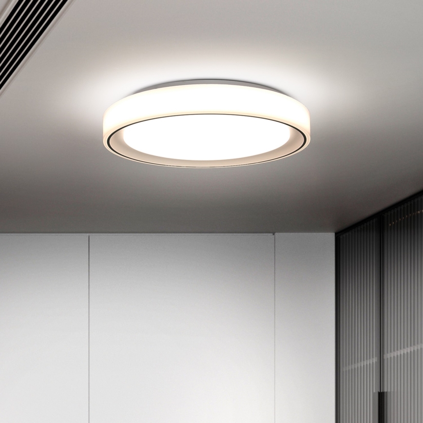 Brilagi - LED RGB dimmable φωτιστικό οροφής FLOCO LED/30W/230V 3000-6500K Wi-Fi Tuya + LED/6W + τηλεχειριστήριο