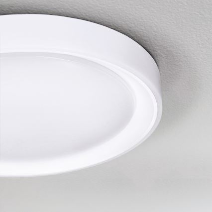 Brilagi - LED RGB dimmable φωτιστικό οροφής FLOCO LED/30W/230V 3000-6500K Wi-Fi Tuya + LED/6W + τηλεχειριστήριο