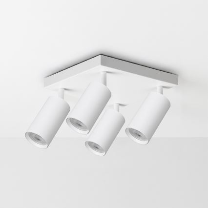 Brilagi - Ρυθμιζόμενο LED RGBW σημειακό φωτιστικό SELE SQUARE 4xGU10/6,5W/230V 2700-6500K λευκό