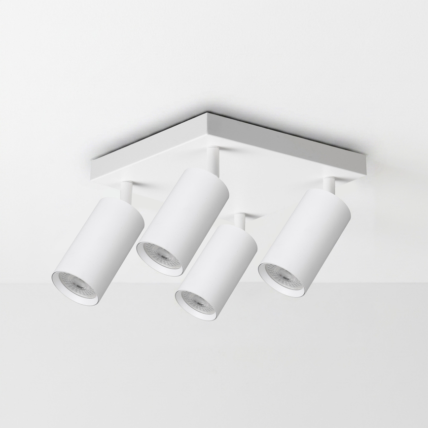 Brilagi - Ρυθμιζόμενο LED RGBW σημειακό φωτιστικό SELE SQUARE 4xGU10/6,5W/230V 2700-6500K λευκό