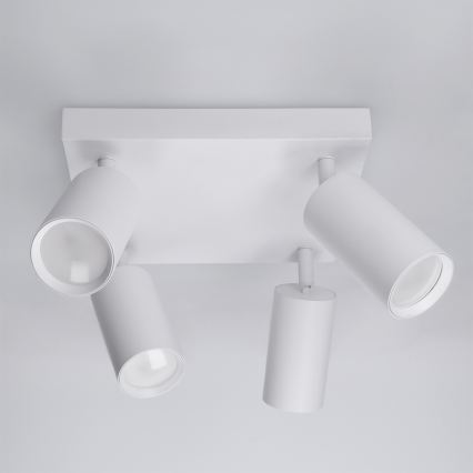 Brilagi - Ρυθμιζόμενο LED RGBW σημειακό φωτιστικό SELE SQUARE 4xGU10/6,5W/230V 2700-6500K λευκό