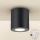 Brilagi - LED RGBW ρυθμιζόμενο φωτιστικό μπάνιου MIA 1xGU10/4,8W/230V 3000K 84x80 mm μαύρο IP54 + τηλεχειριστήριο