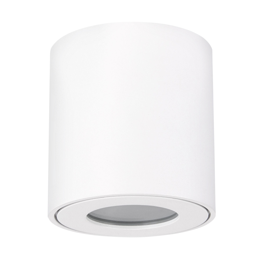 Brilagi - LED RGBW Ρυθμιζόμενο φωτιστικό μπάνιου MIA 1xGU10/4,8W/230V 3000K 84x80 mm λευκό IP54 + τηλεχειριστήριο