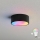 Brilagi - LED RGBW Ρυθμιζόμενο φωτιστικό οροφής CLARE 1xE27/9W/230V 2700-6500K Ø 20 εκ. Wi-Fi μαύρο