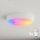 Brilagi - LED RGBW Ρυθμιζόμενο φωτιστικό οροφής CLARE 3xE27/9W/230V 2700-6500K Ø 40 cm Wi‑Fi λευκό