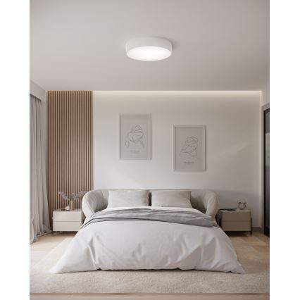 Brilagi - LED RGBW Ρυθμιζόμενο φωτιστικό οροφής CLARE 3xE27/9W/230V 2700-6500K Ø 40 cm Wi‑Fi λευκό