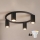 Brilagi - LED RGBW Ρυθμιζόμενο φωτιστικό οροφής SELE 4xGU10/6,5W/230V 2700-6500K μαύρο