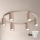 Brilagi - LED RGBW ρυθμιζόμενο φωτιστικό οροφής SELE 6xGU10/6,5W/230V 2700-6500K μπεζ + τηλεχειριστήριο