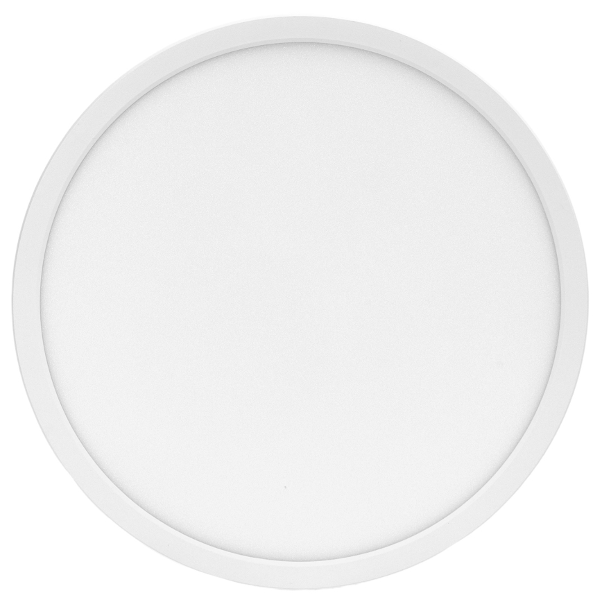 Brilagi - LED RGBW ρυθμιζόμενο φωτιστικό οροφής VIBE LED/24W/230V 3000-6500K διάμ. 26 εκ. λευκό + τηλεχειριστήριο