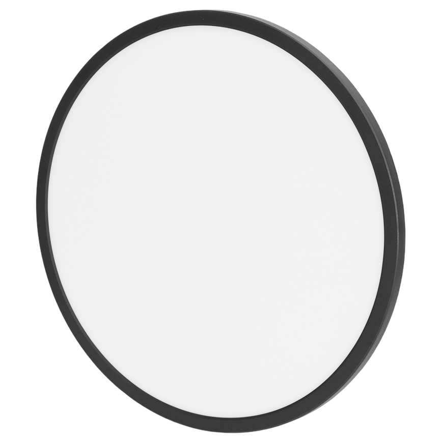 Brilagi - LED RGBW Ρυθμιζόμενο φωτιστικό οροφής VIBE LED/36W/230V 3000-6500K διάμετρος 40 cm μαύρο + τηλεχειριστήριο