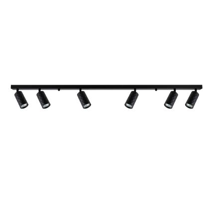 Brilagi - LED RGBW ρυθμιζόμενο σποτ SELE DIAMANT 6xGU10/6,5W/230V 2700-6500K Wi-Fi μαύρο