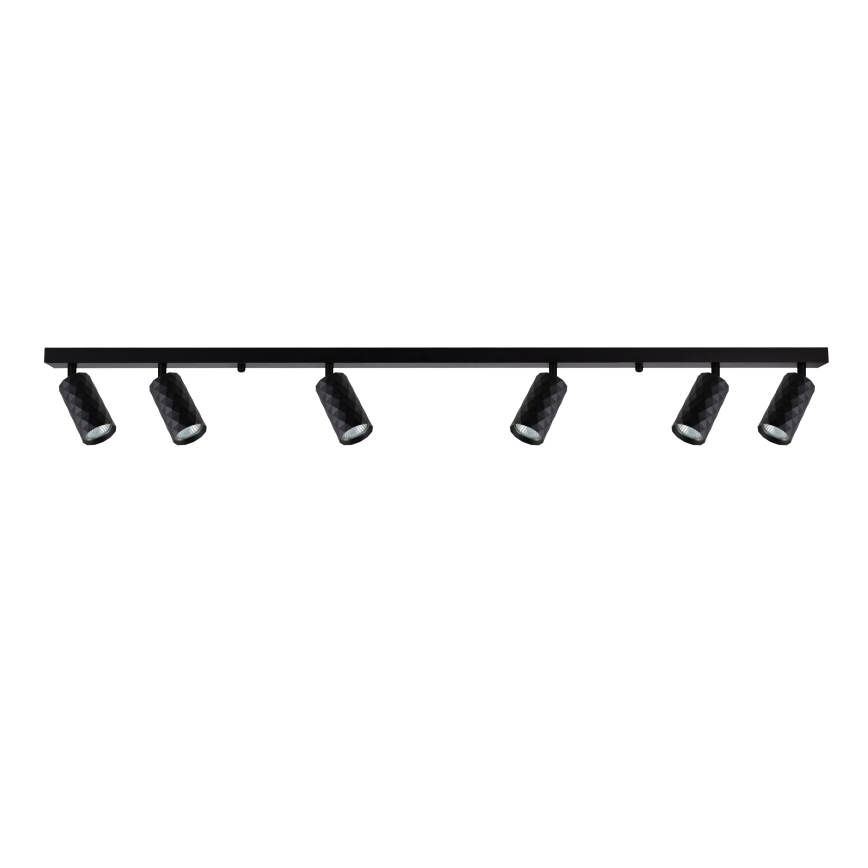 Brilagi - LED RGBW ρυθμιζόμενο σποτ SELE DIAMANT 6xGU10/6,5W/230V 2700-6500K Wi-Fi μαύρο