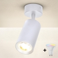 Brilagi - LED RGBW ρυθμιζόμενο σποτ φωτιστικό SELE 1xGU10/4,8W/230V 3000K λευκό + τηλεχειριστήριο