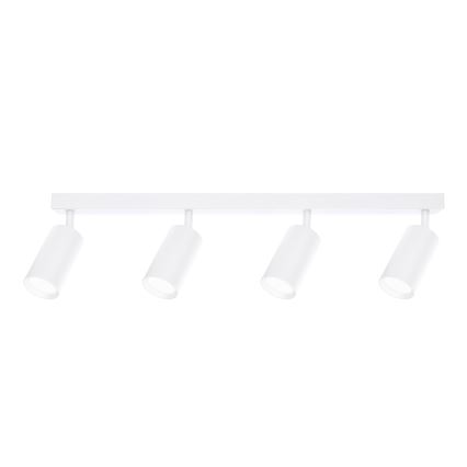 Brilagi - LED RGBW ρυθμιζόμενο σποτ φωτιστικό SELE 4xGU10/4,8W/230V 3000K λευκό + τηλεχειριστήριο