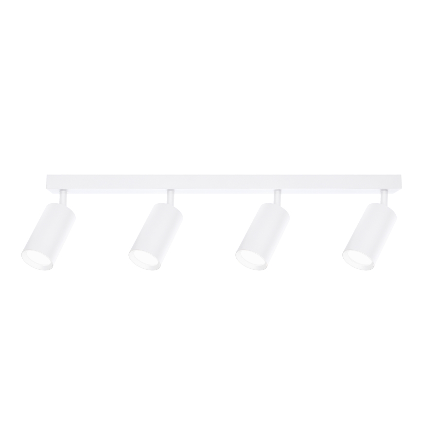 Brilagi - LED RGBW ρυθμιζόμενο σποτ φωτιστικό SELE 4xGU10/4,8W/230V 3000K λευκό + τηλεχειριστήριο