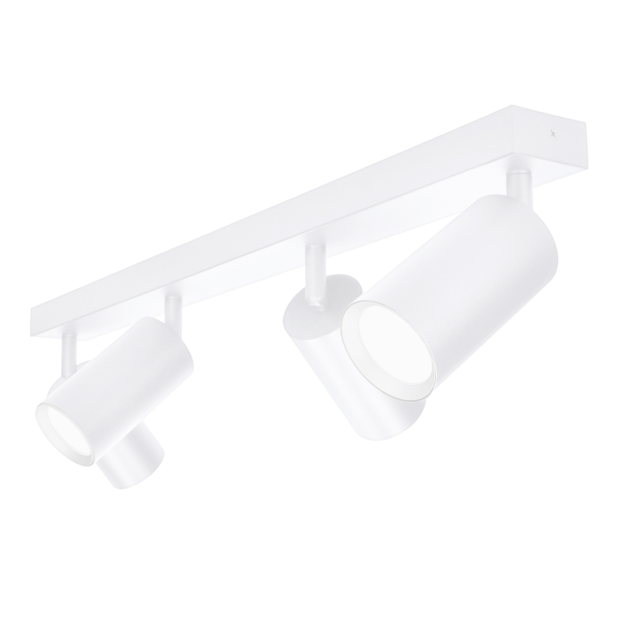 Brilagi - LED RGBW ρυθμιζόμενο σποτ φωτιστικό SELE 4xGU10/4,8W/230V 3000K λευκό + τηλεχειριστήριο