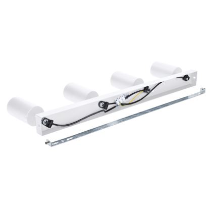 Brilagi - LED RGBW ρυθμιζόμενο σποτ φωτιστικό SELE 4xGU10/4,8W/230V 3000K λευκό + τηλεχειριστήριο