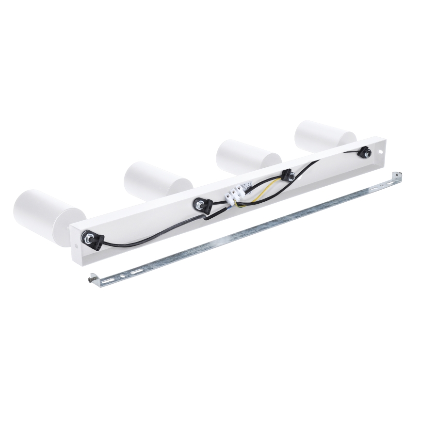 Brilagi - LED RGBW ρυθμιζόμενο σποτ φωτιστικό SELE 4xGU10/4,8W/230V 3000K λευκό + τηλεχειριστήριο