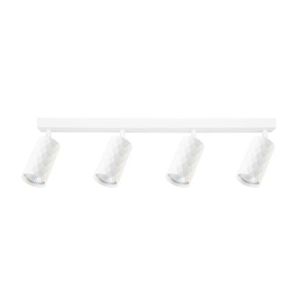 Brilagi - LED RGBW Ρυθμιζόμενο σημειακό φωτιστικό SELE DIAMANT 4xGU10/4,8W/230V 3000K λευκό + τηλεχειριστήριο